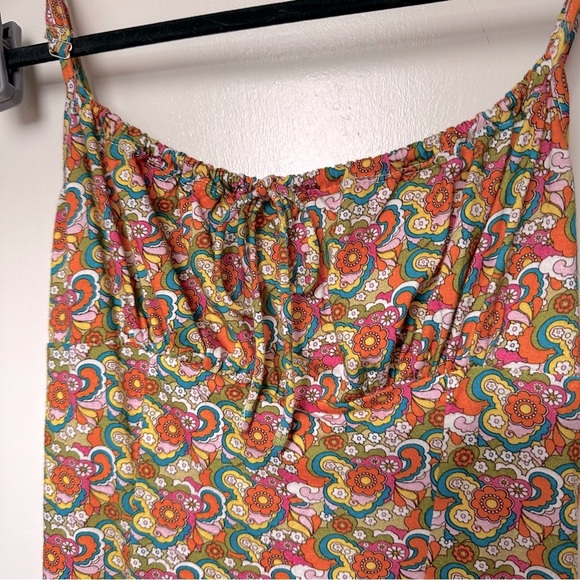 Her Pony LimitedEdition 70’sInspired Fantasia Groovy/Funky Print Dress NWOT XS/2 - Picture 9 of 15